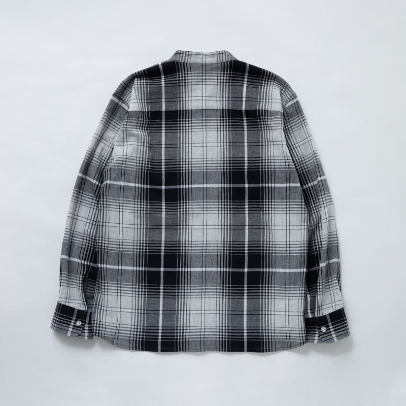 画像2: RATS/STAND CHECK SHIRT  GRAY