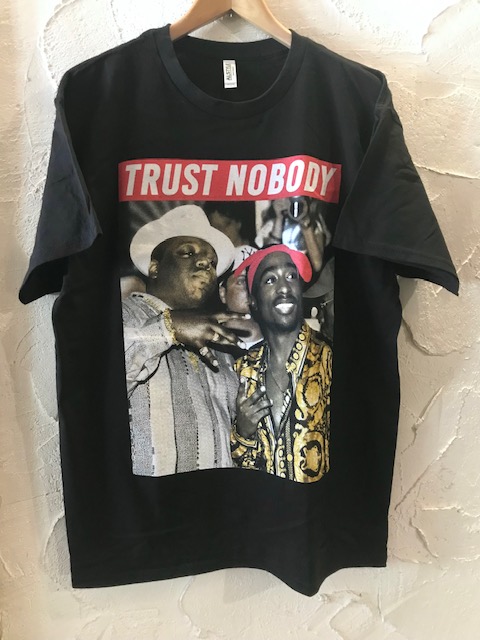 画像1: THREADE ON DEMAND/TRUST NOBODY S/S T  BLACK