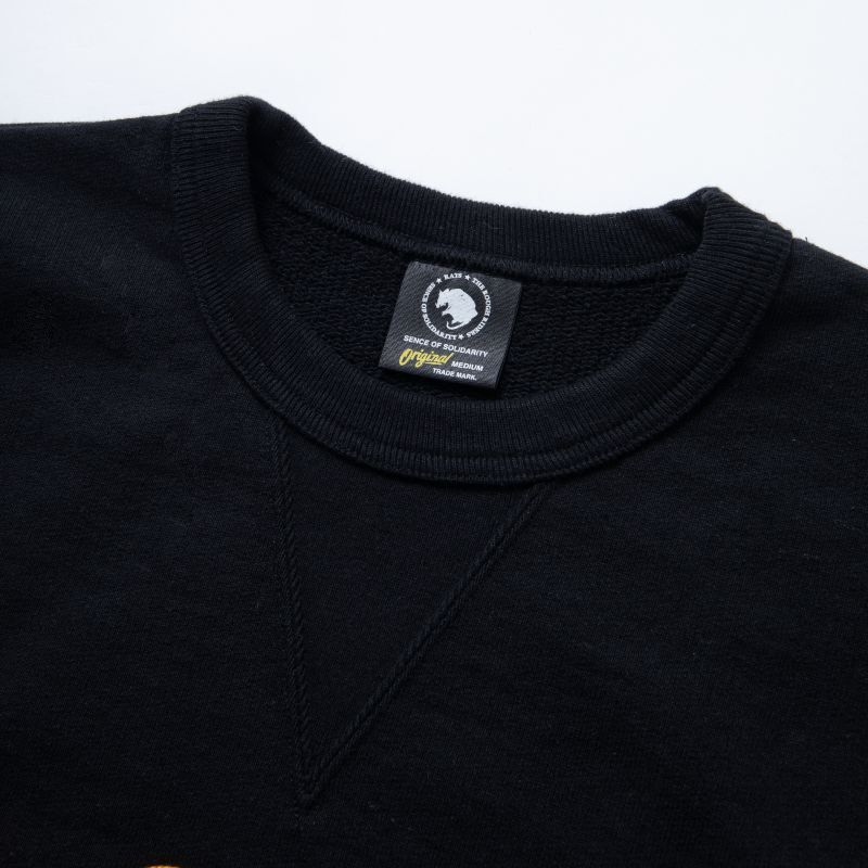 画像3: RATS/LETTERD CREWNECK SWEAT  BLACK