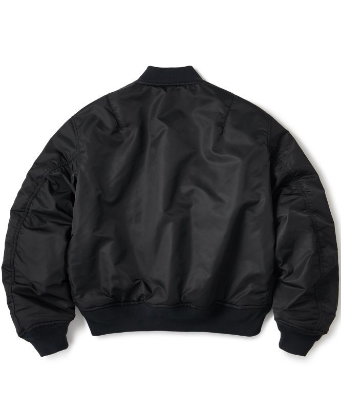 画像2: FTC/SPEC MA-1 JACKET  BLACK