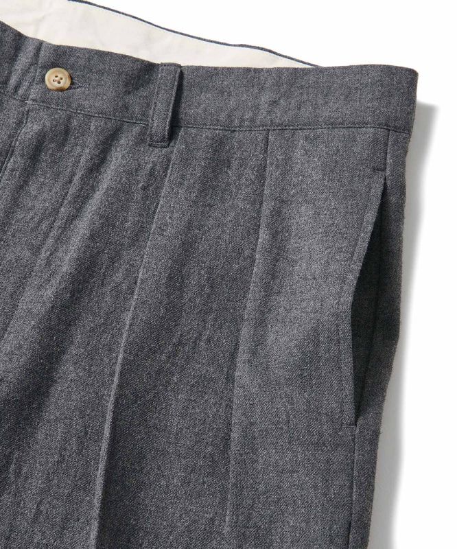 画像3: FTC/WOOL SLACKS PANT  BLACK