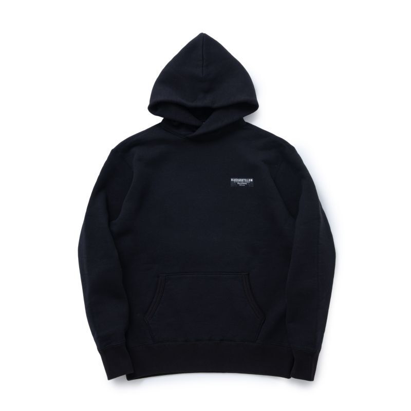 画像1: RATS/CROSS NECK HOODIE BOLT  BLACK