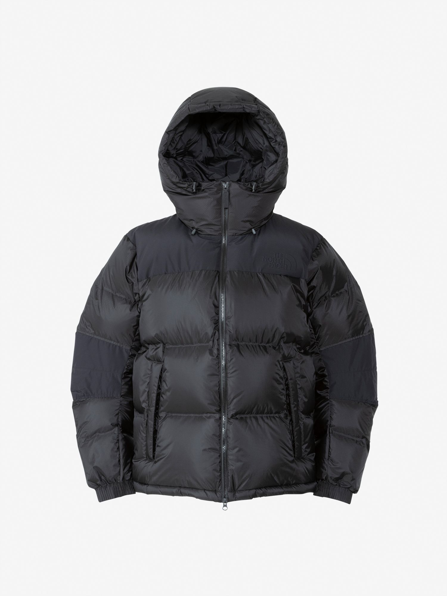 画像1: THE NORTH FACE/WS NUPTSE HOODIE BLACK