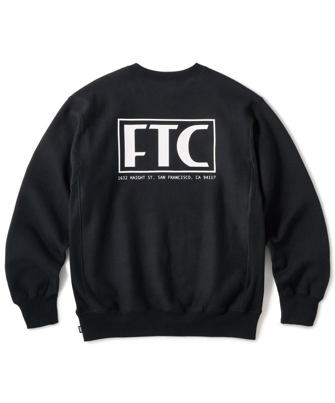 画像1: FTC/SF CITY CREWNECK  BLACK