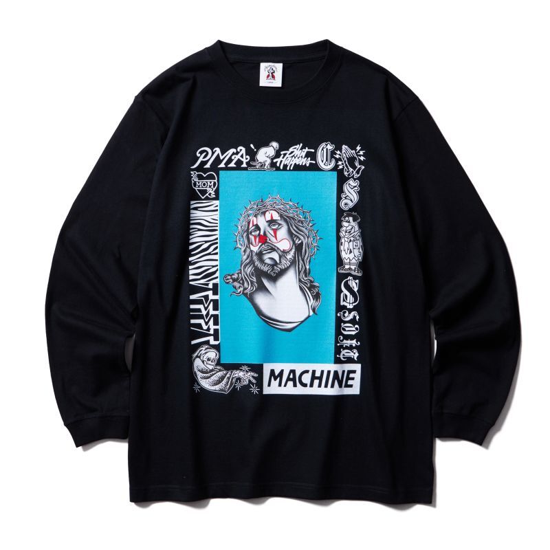 画像1: SOFTMACHINE/FLASH BACK LS T  BLACK