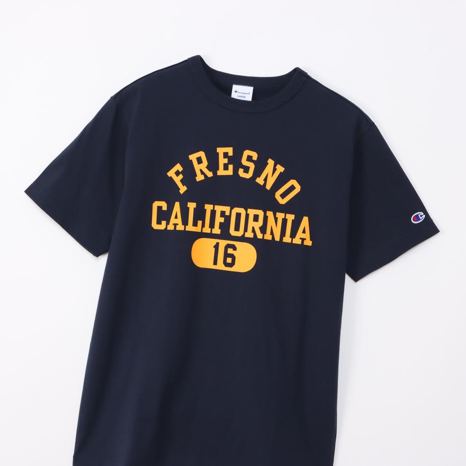 画像2: CHAMPION/SHORT  SLEEVE T CALIFORNIA  NAVY