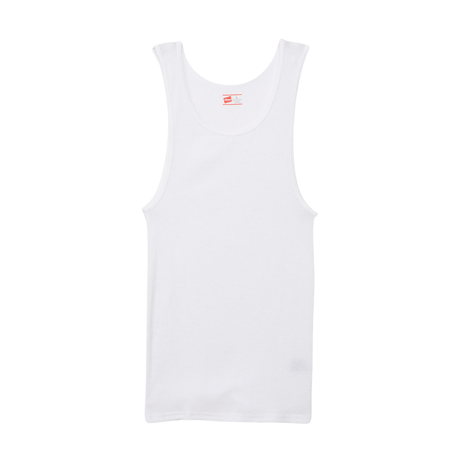 画像1: HANES/2p TANK TOP  WHIE