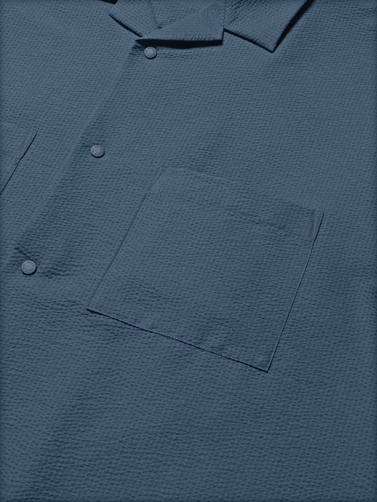 画像3: THE NORTH FACE/SS SEERSUKER VENT MESH SHIRT  A.NAVY