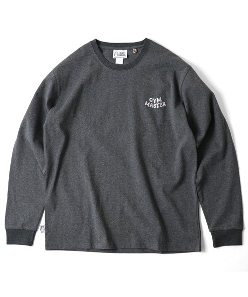 画像2: (再入荷)  GYMMASTER/STUCK ON YOU EMBROIDERY LS T  BLACK