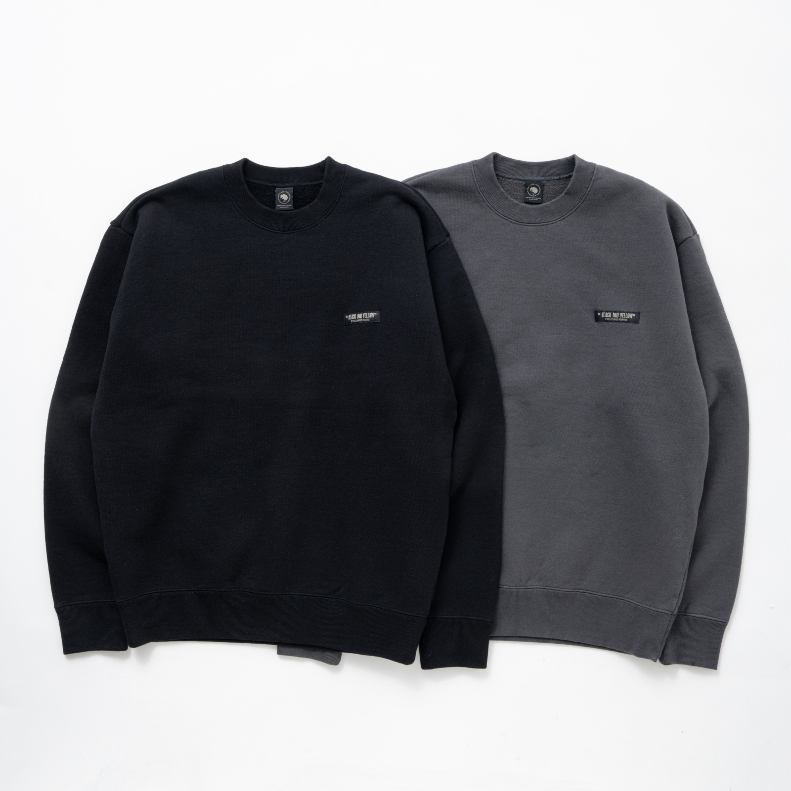 画像3: RATS/FLEECE CREW NECK SWEAT  CHARCOAL