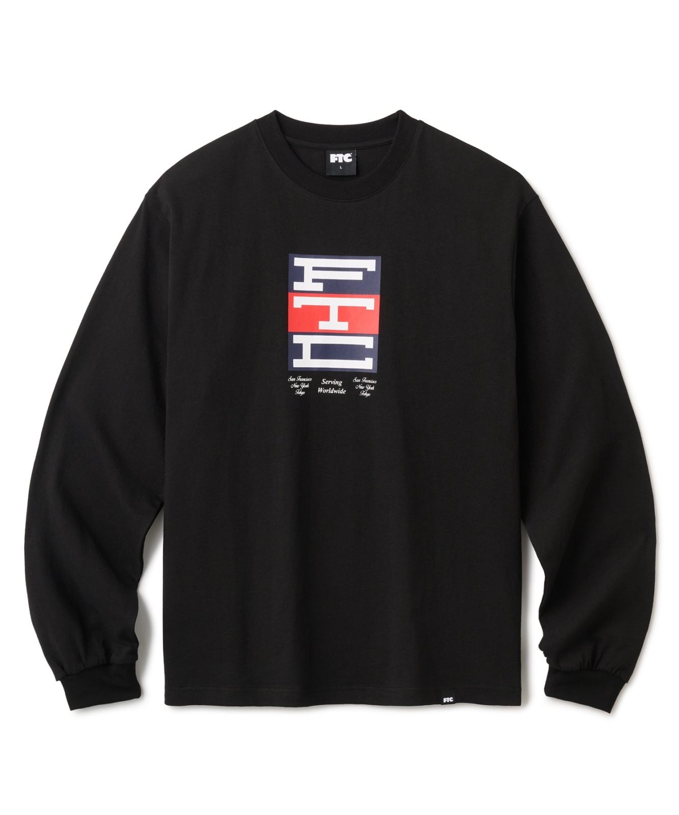 画像1: FTC/RAIL WAYS LS T  BLACK