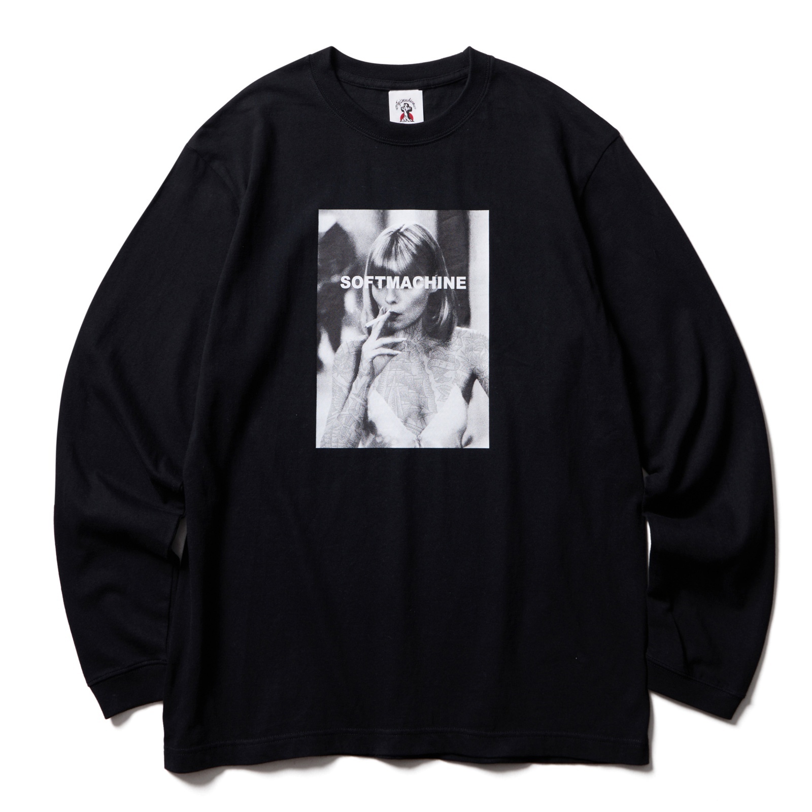 画像1: SOFTMACHINE/ELVIRA LS T  BLACK