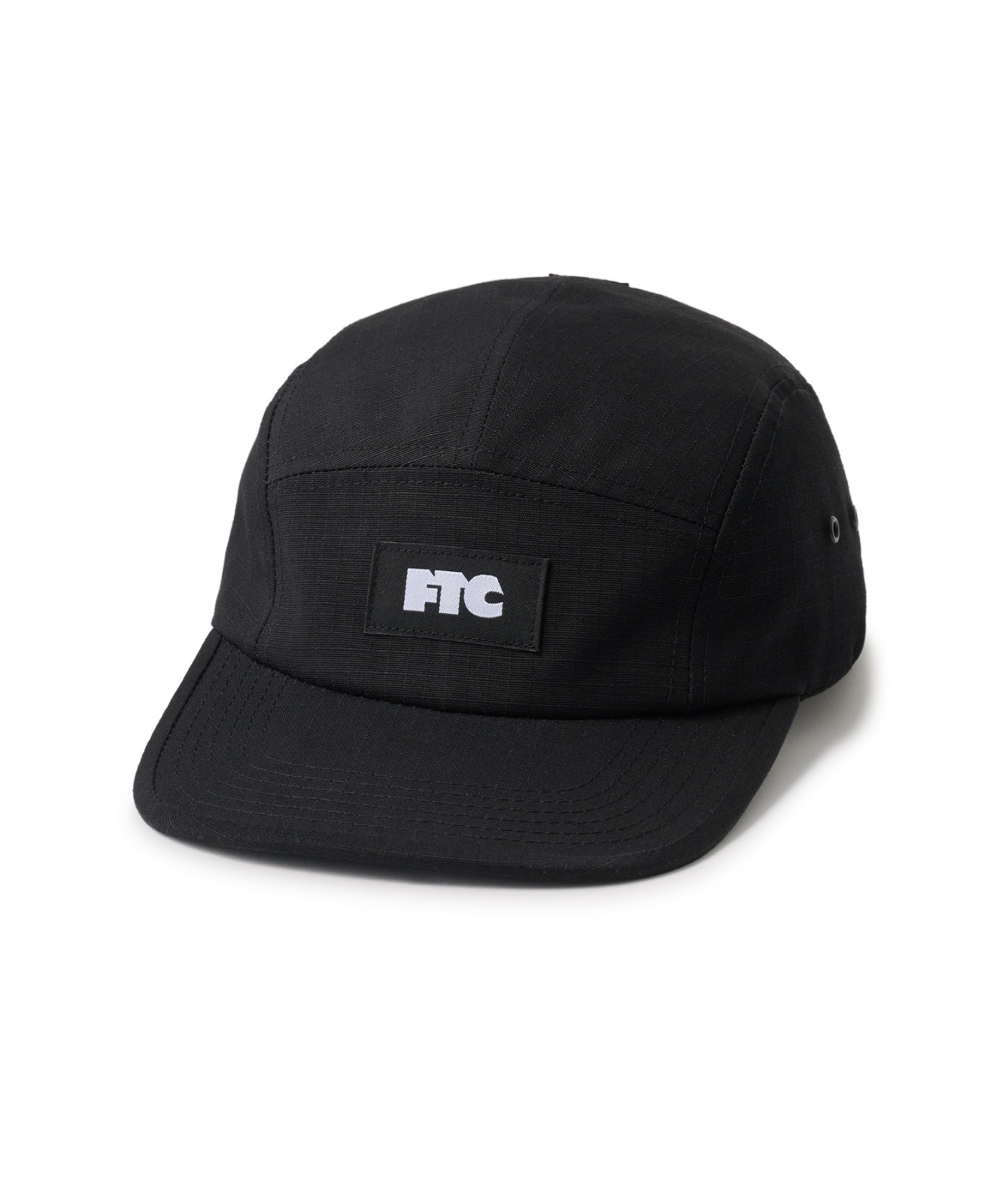 画像1: FTC/RIP STOP CAMP CAP  BLACK