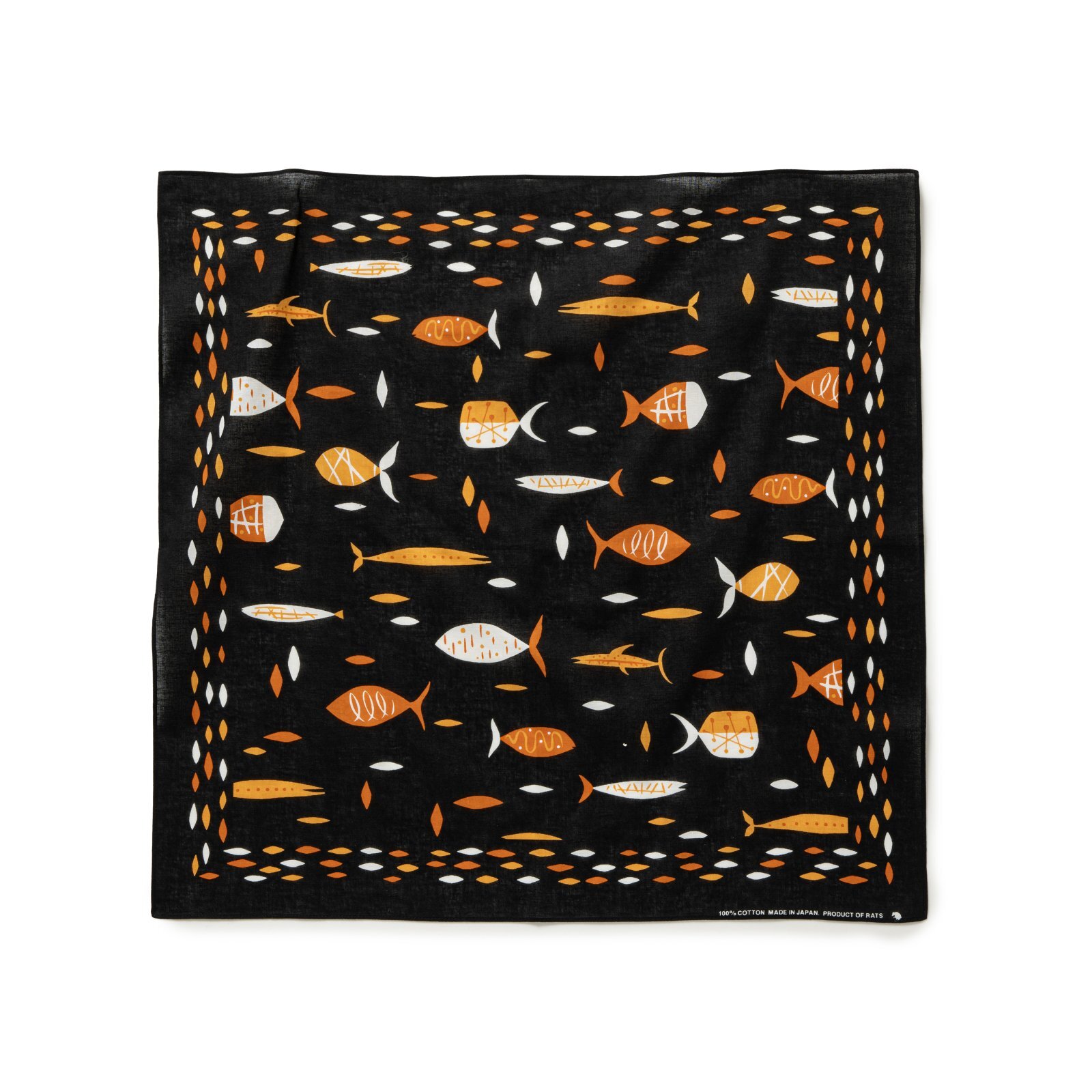 画像1: RATS/BANDANA  BLACK