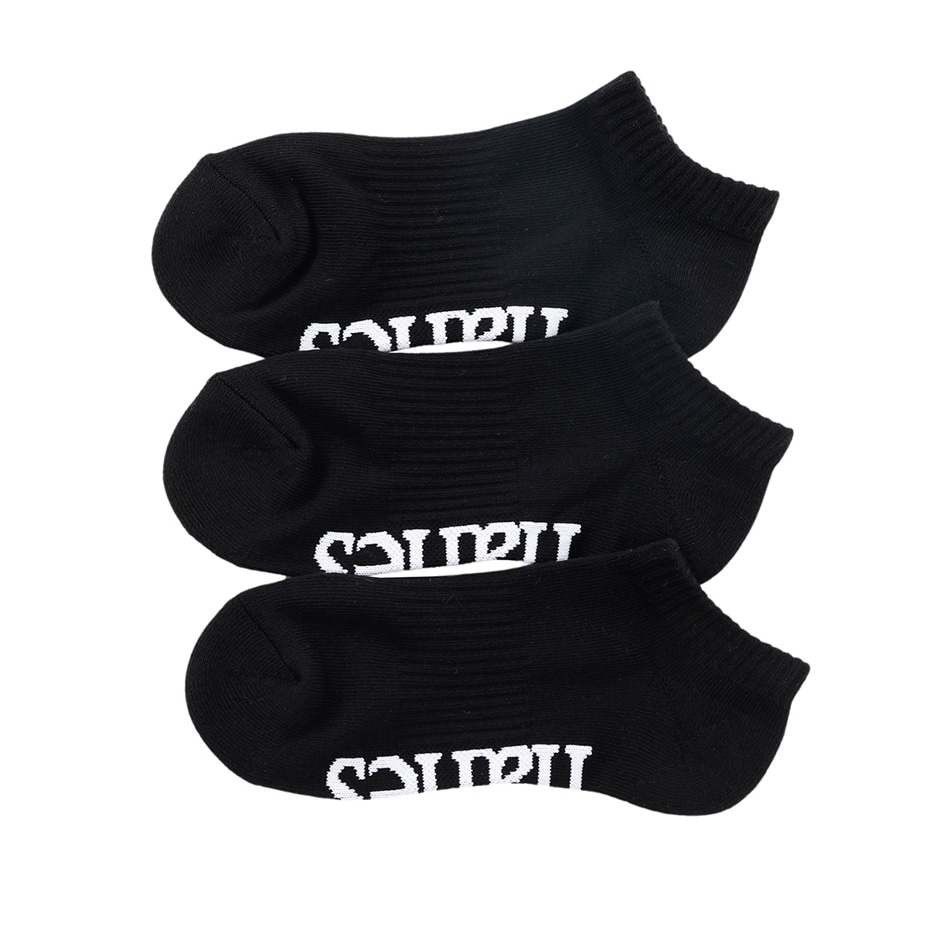 画像2: HANES/SNEAKERS IN SOCKS 3P  BLACK