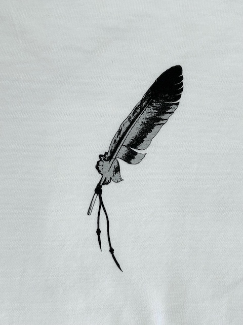 画像3:  ACOUSTIC/LEFT FEATHER  WHITE