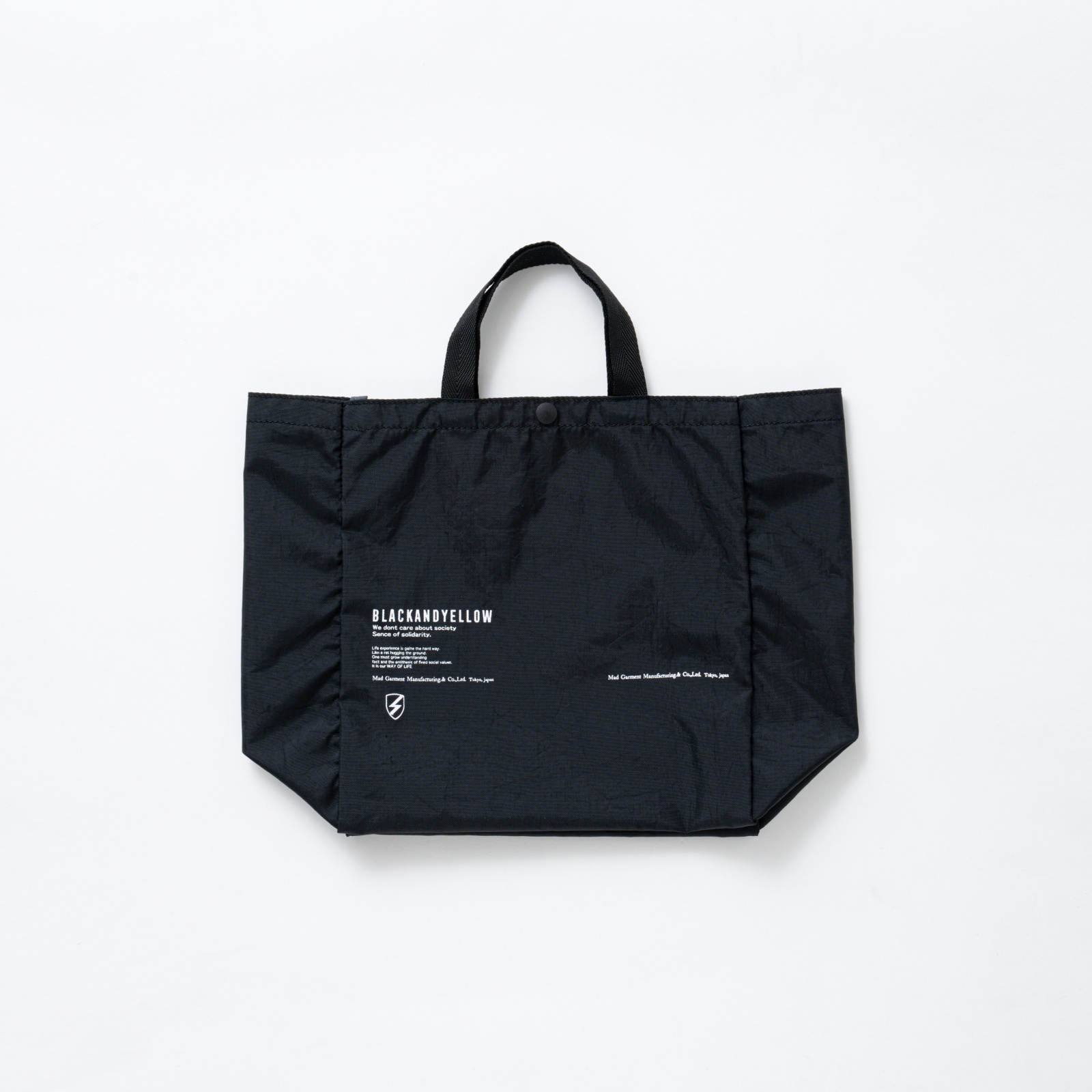 画像3: RATS/NYLON MINI TOTE BAG  BLACK