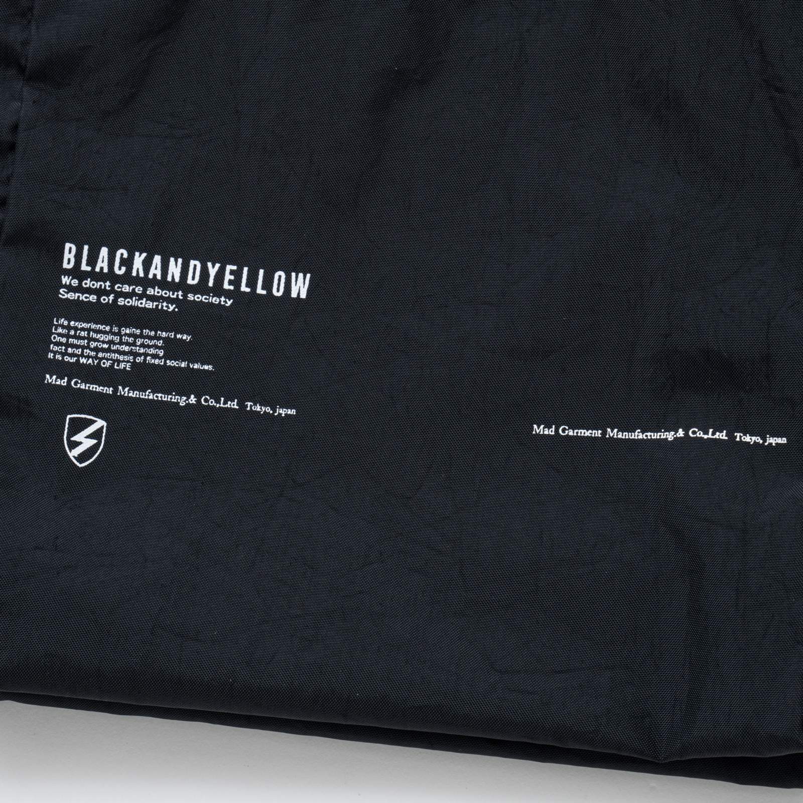 画像5: RATS/NYLON MINI TOTE BAG  BLACK
