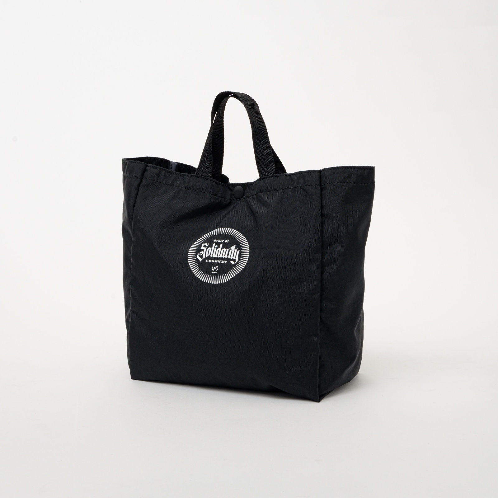 画像1: RATS/NYLON MINI TOTE BAG  BLACK