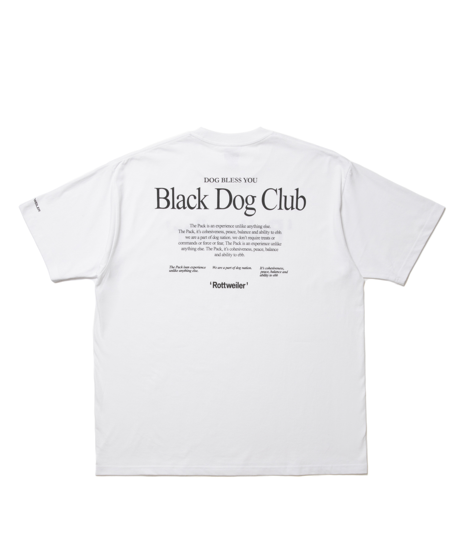 画像2: ROTTWEILER/RW T  WHITE