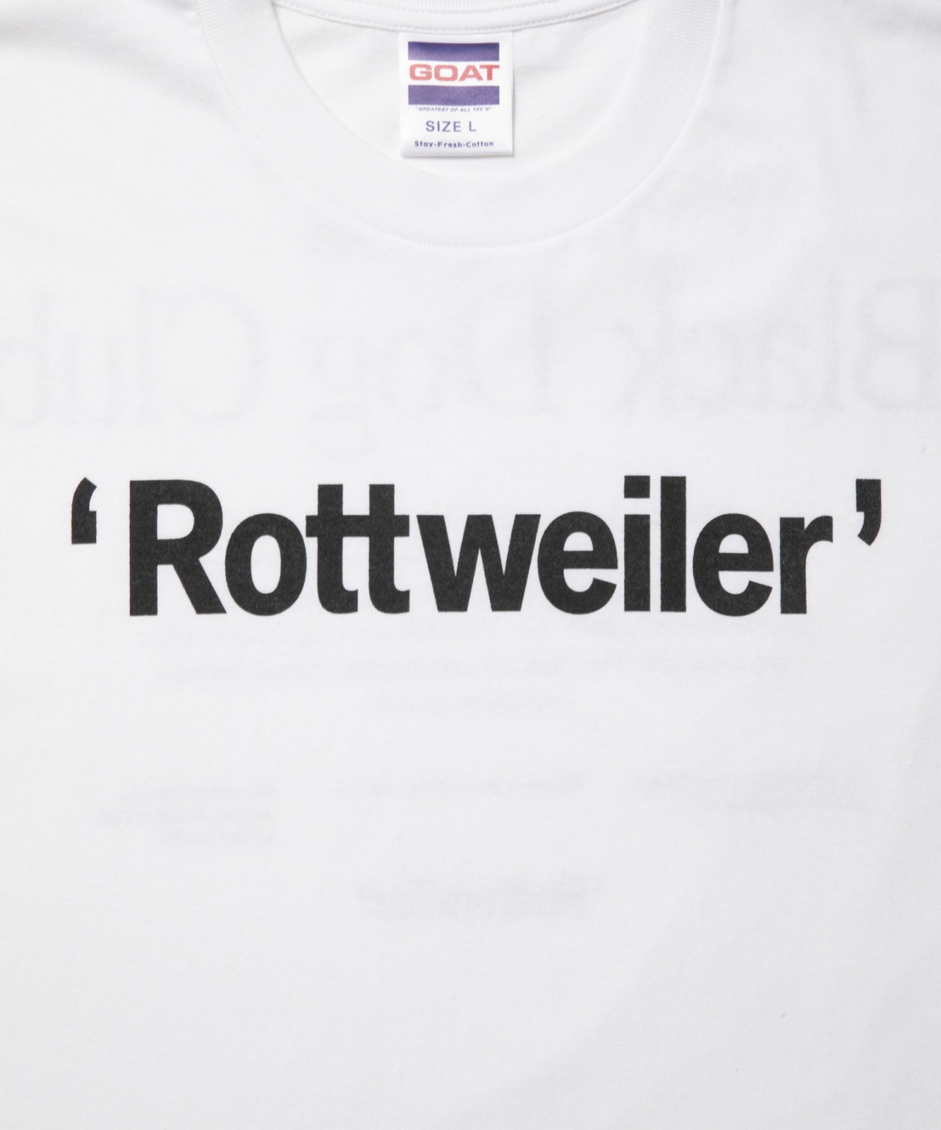 画像3: ROTTWEILER/RW T  WHITE