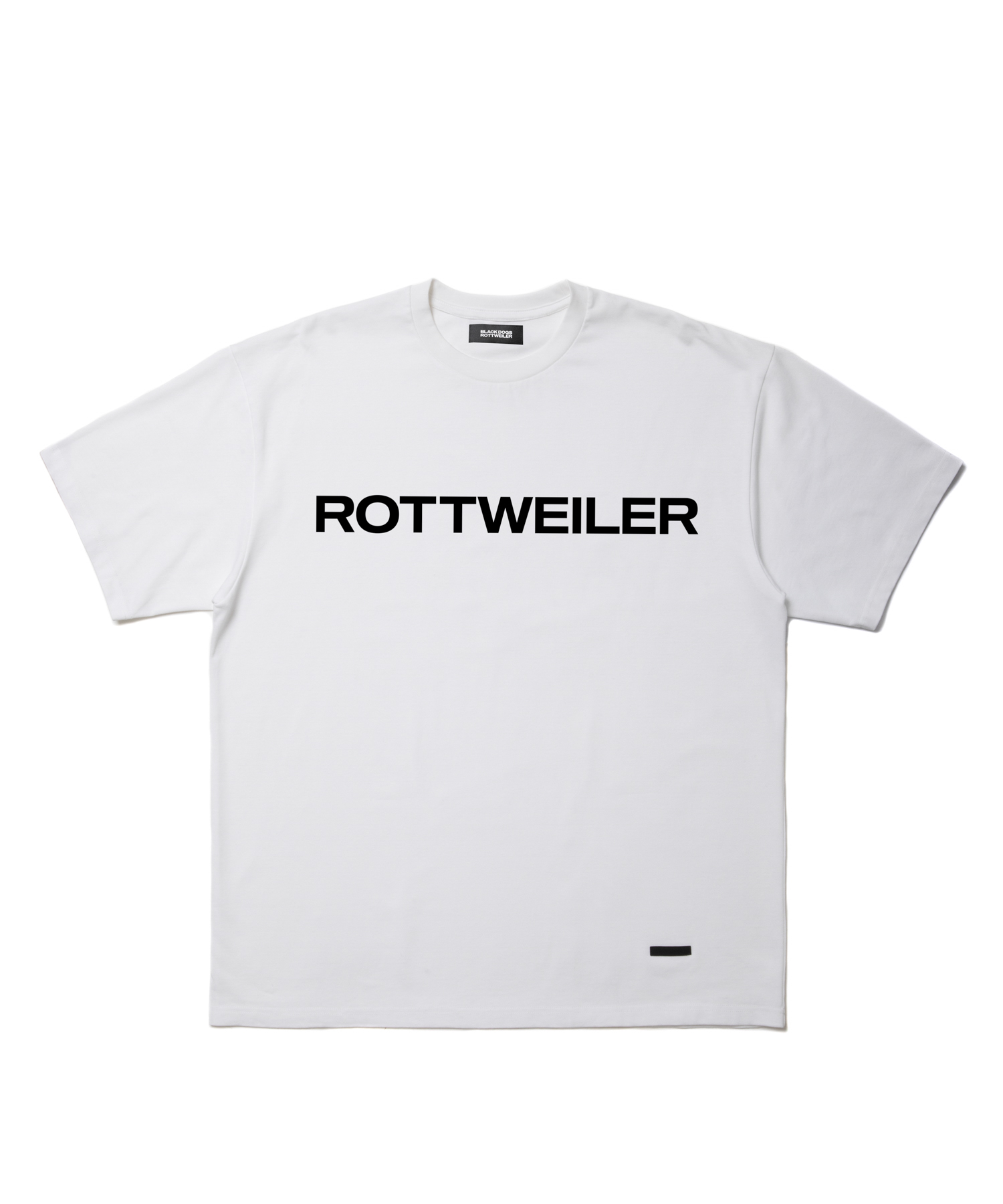画像1: ROTTWEILER/R9 LOGO T  WHITE