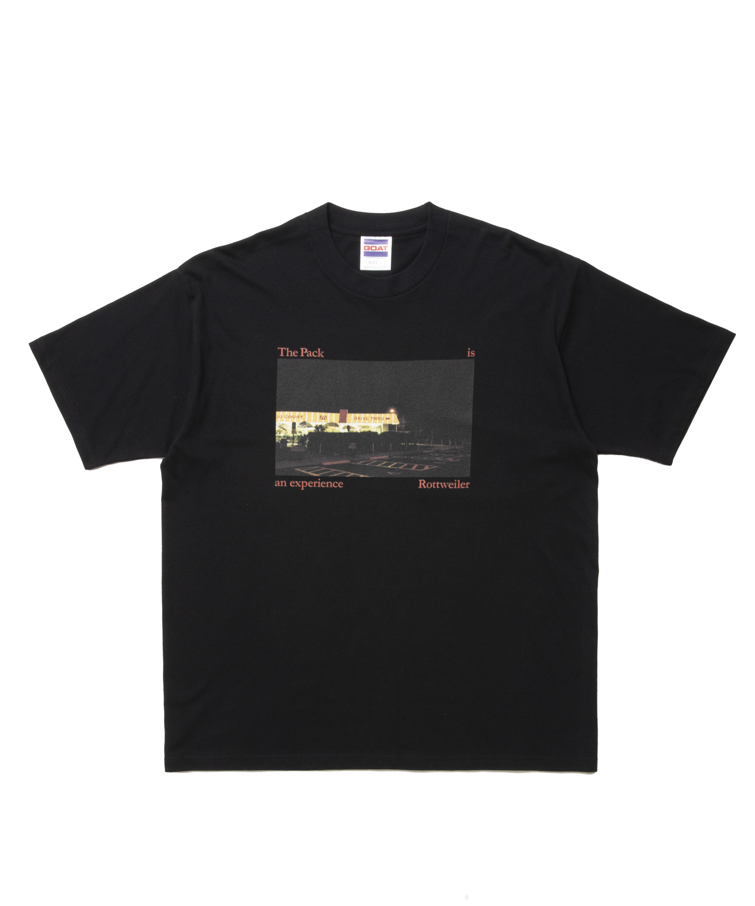 画像1: ROTTWEILER/CAL NIGHT PHOTO T  BLACK