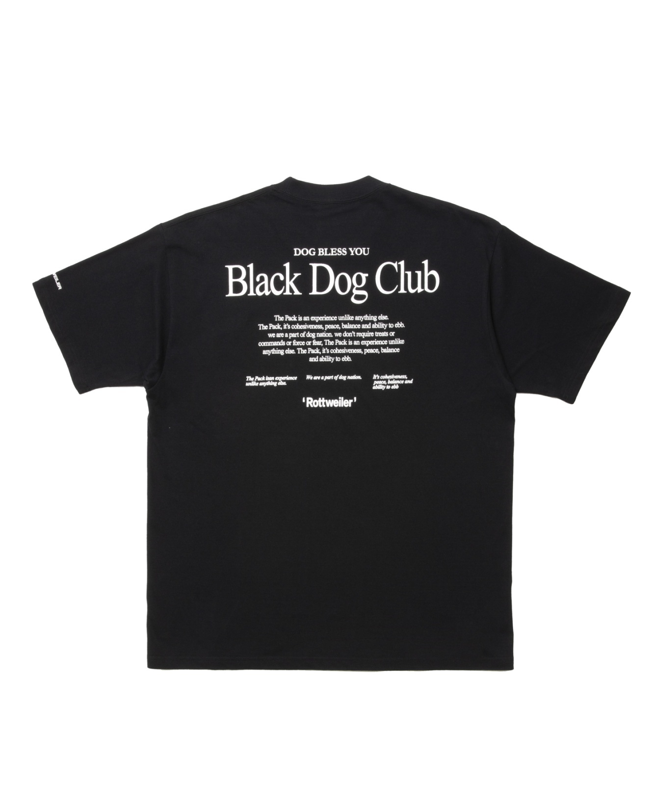 画像2: ROTTWEILER/RW T  BLACK