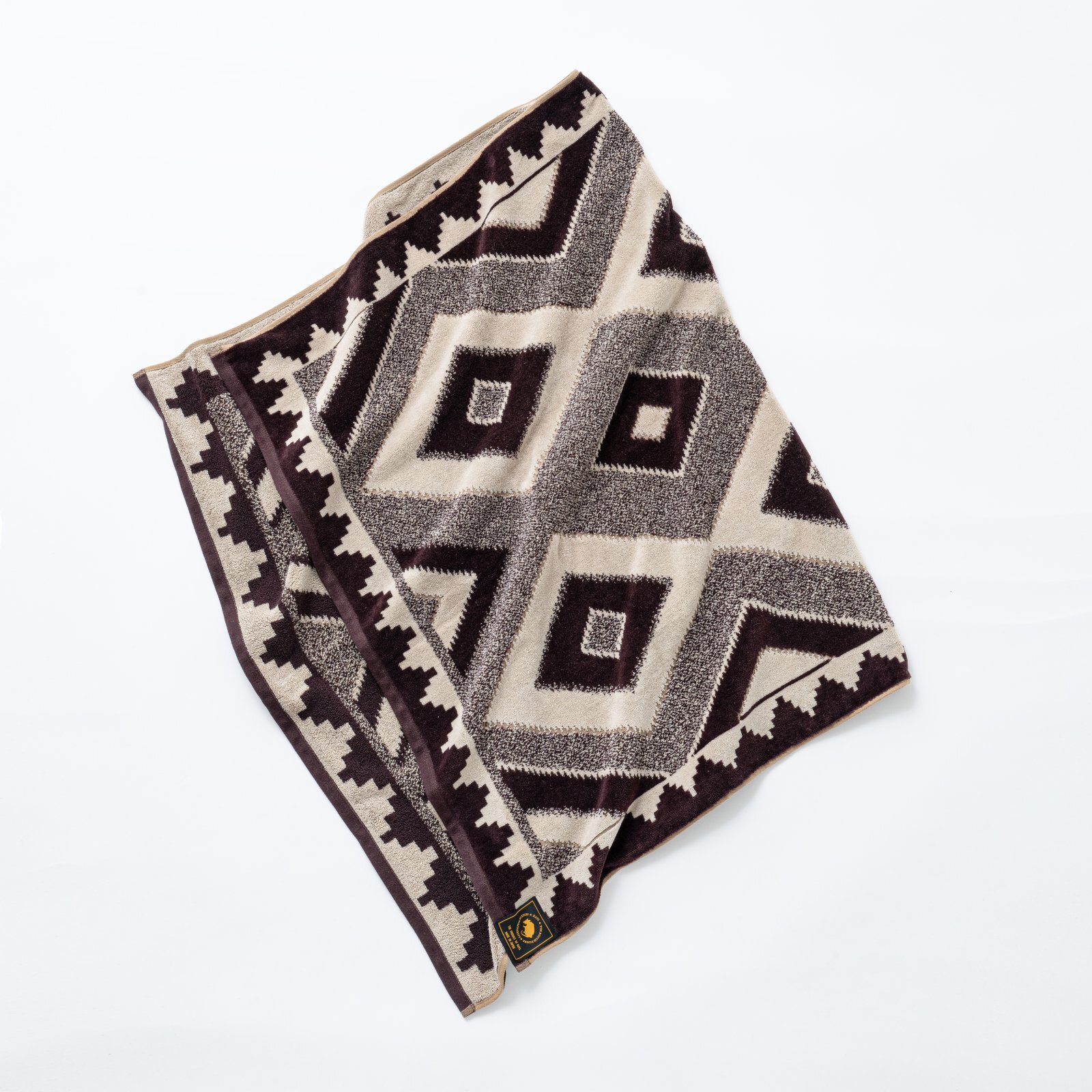 画像1: RATS/TOWEL BLANKET  BROWN