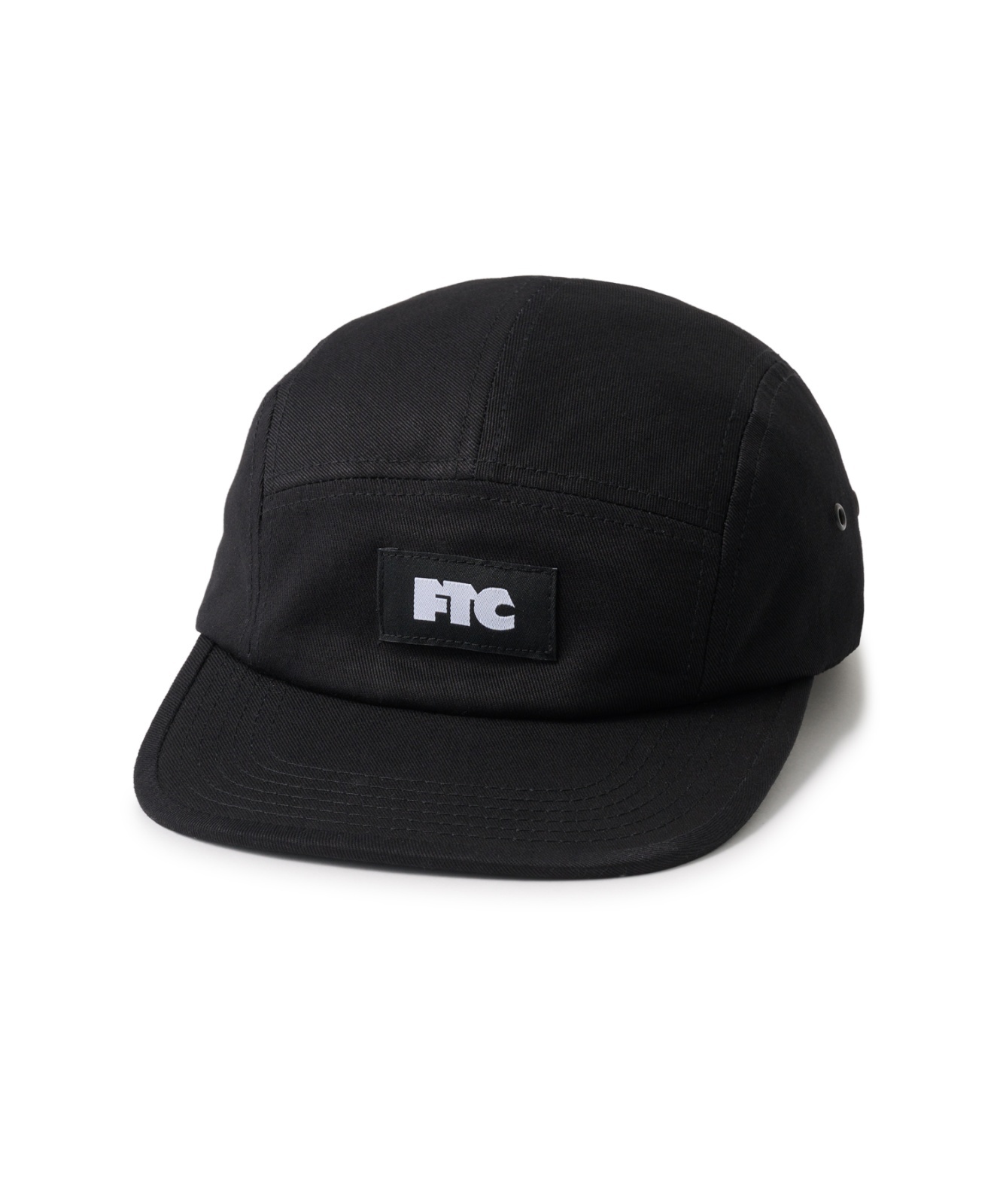 画像1: FTC/TWILL CAMP CAP BLACK