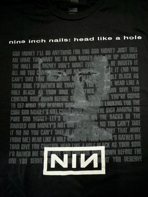 画像3: ROCK OFF/NINE INCH NAILS HEAD LIKE S/S T  BLACK