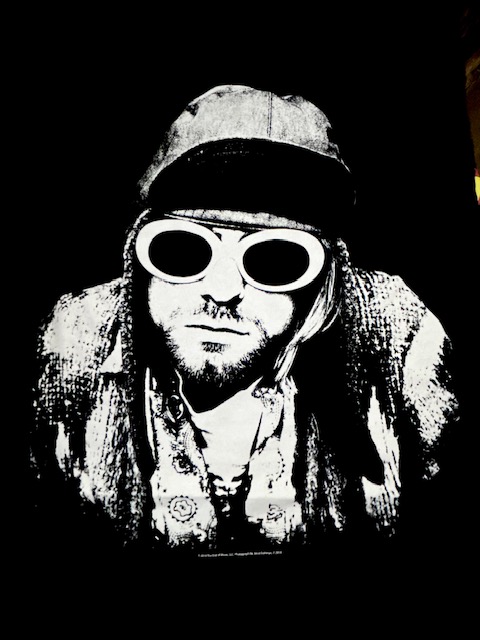 画像3: ROCK OFF/KURT COBAIN ONE COLOUR S/S T  BLACK