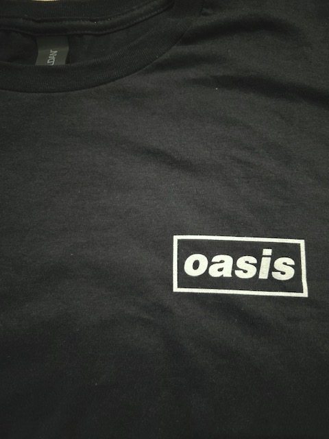 画像3: ROCK OFF/OASIS LYRIC S/S T  BLACK