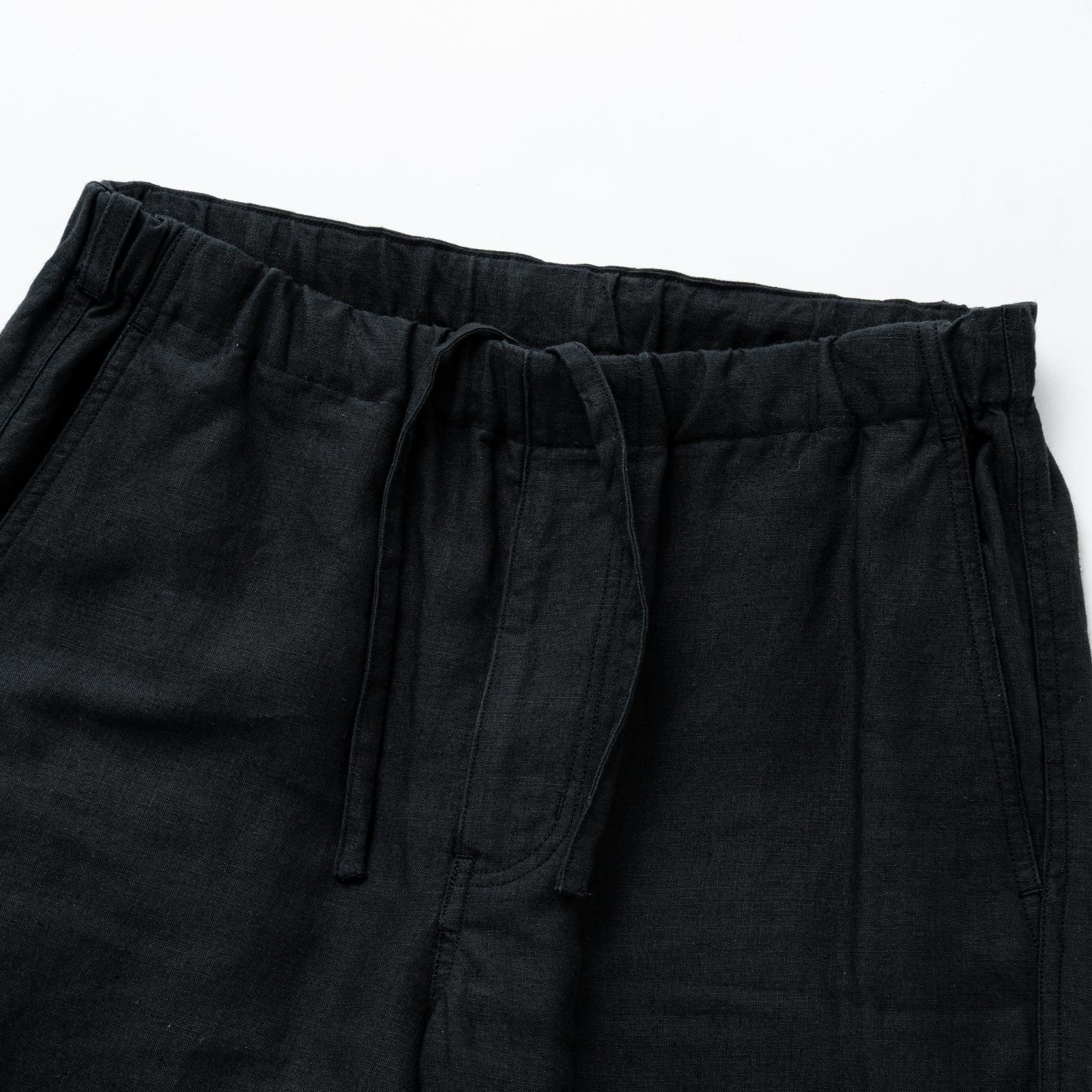 画像3: RATS/LINEN EASY PANTS  BLACK