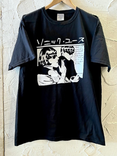 画像1: KUNG FU NATION/SONIC YOUTH S/S T  BLACK
