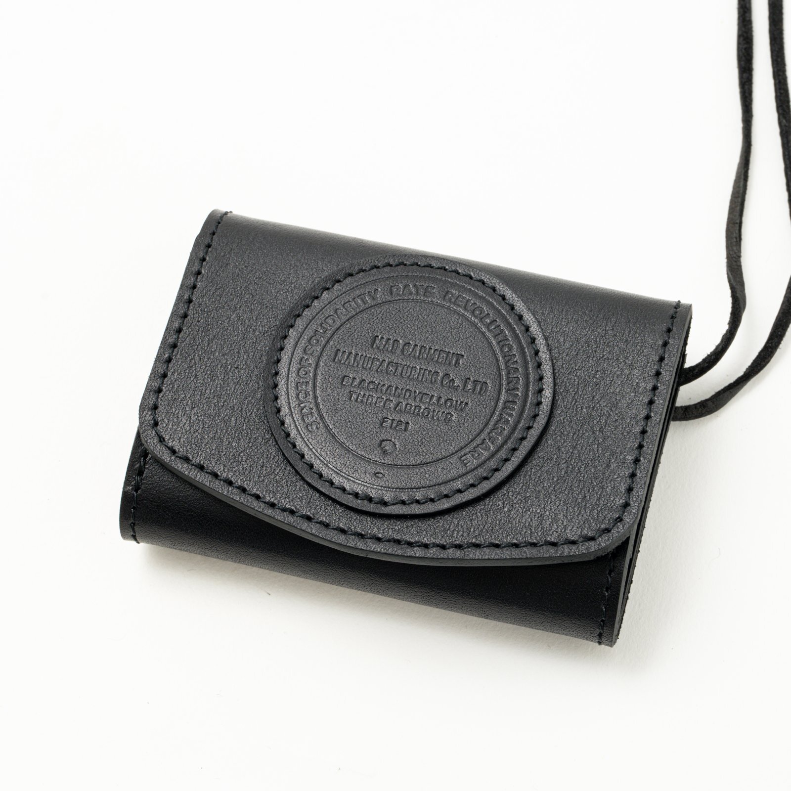 画像2: RATS/LEATHER MINI WALLET  BLACK