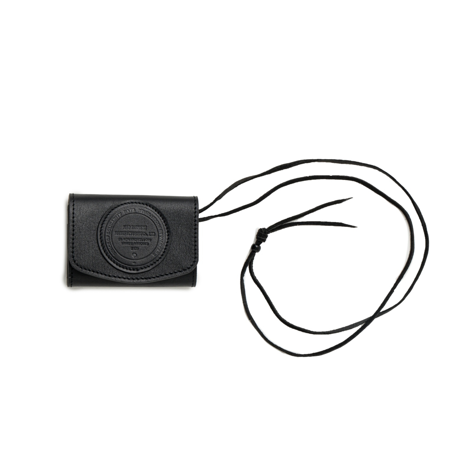 画像1: RATS/LEATHER MINI WALLET  BLACK