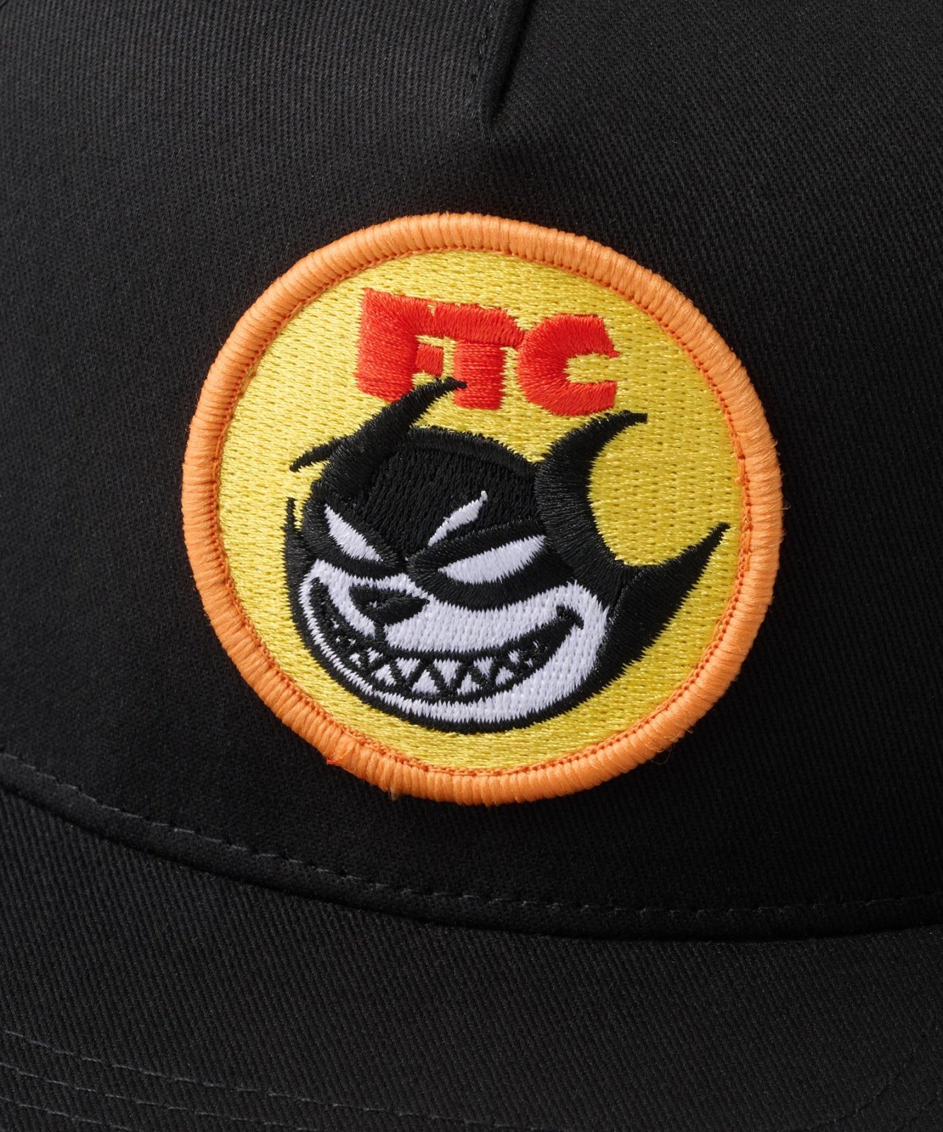 画像2: FTC/HELL CAT MESH BACK 5PANEL  BLACK