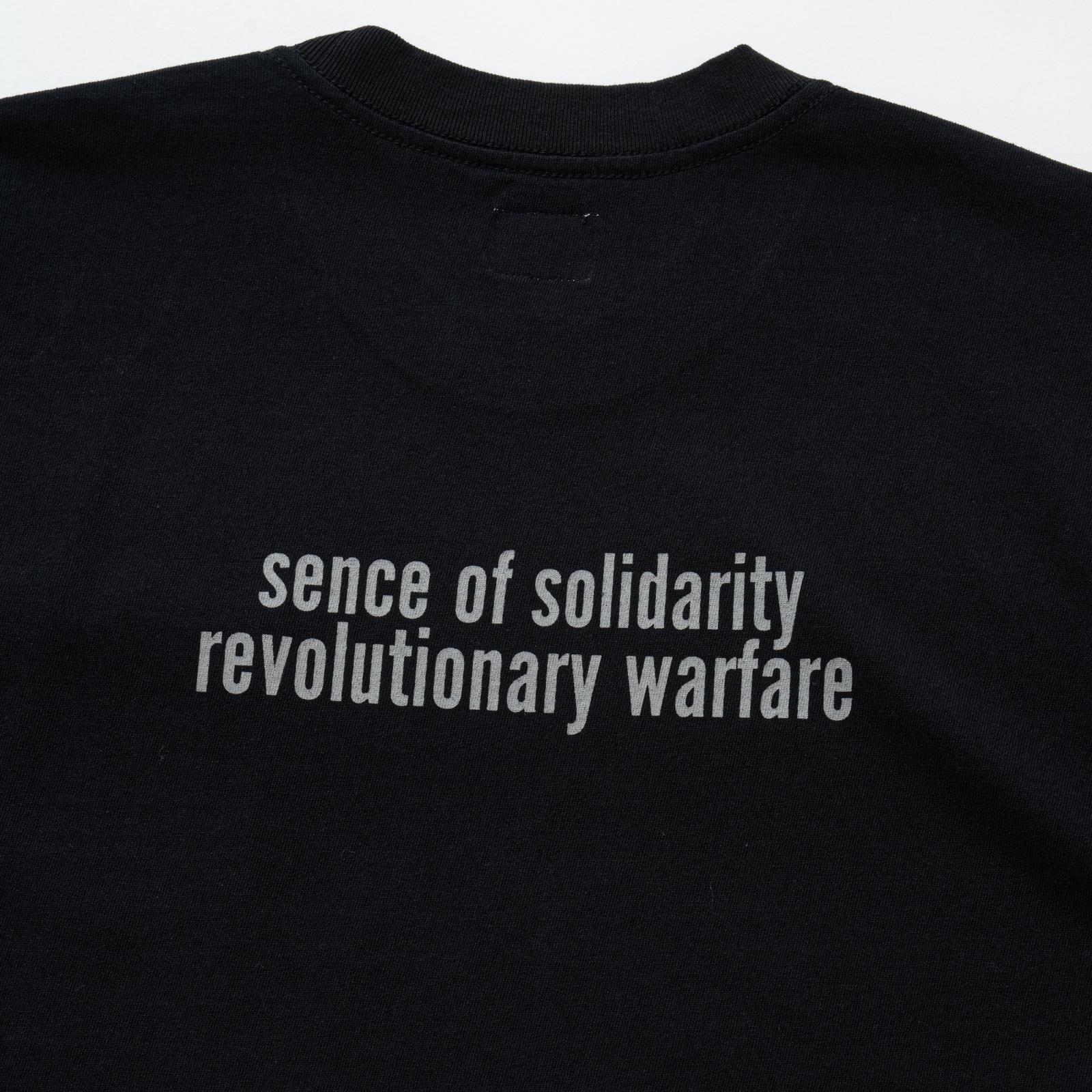 画像4: RATS/CIRCLE POCKET T BACK PRINT  BLACK