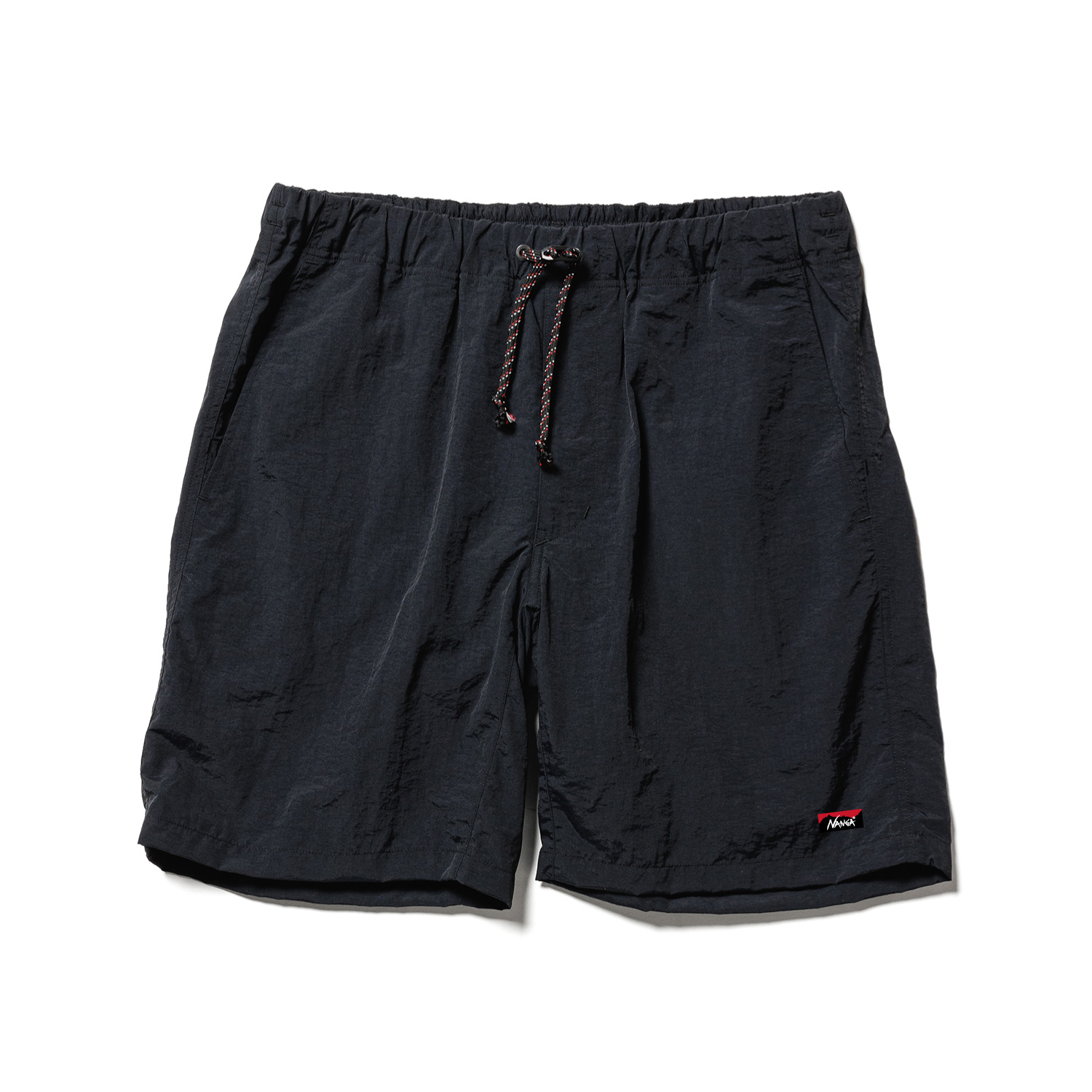 画像1: NANGA/NYLON TUSSER EASY SHORTS  BLACK