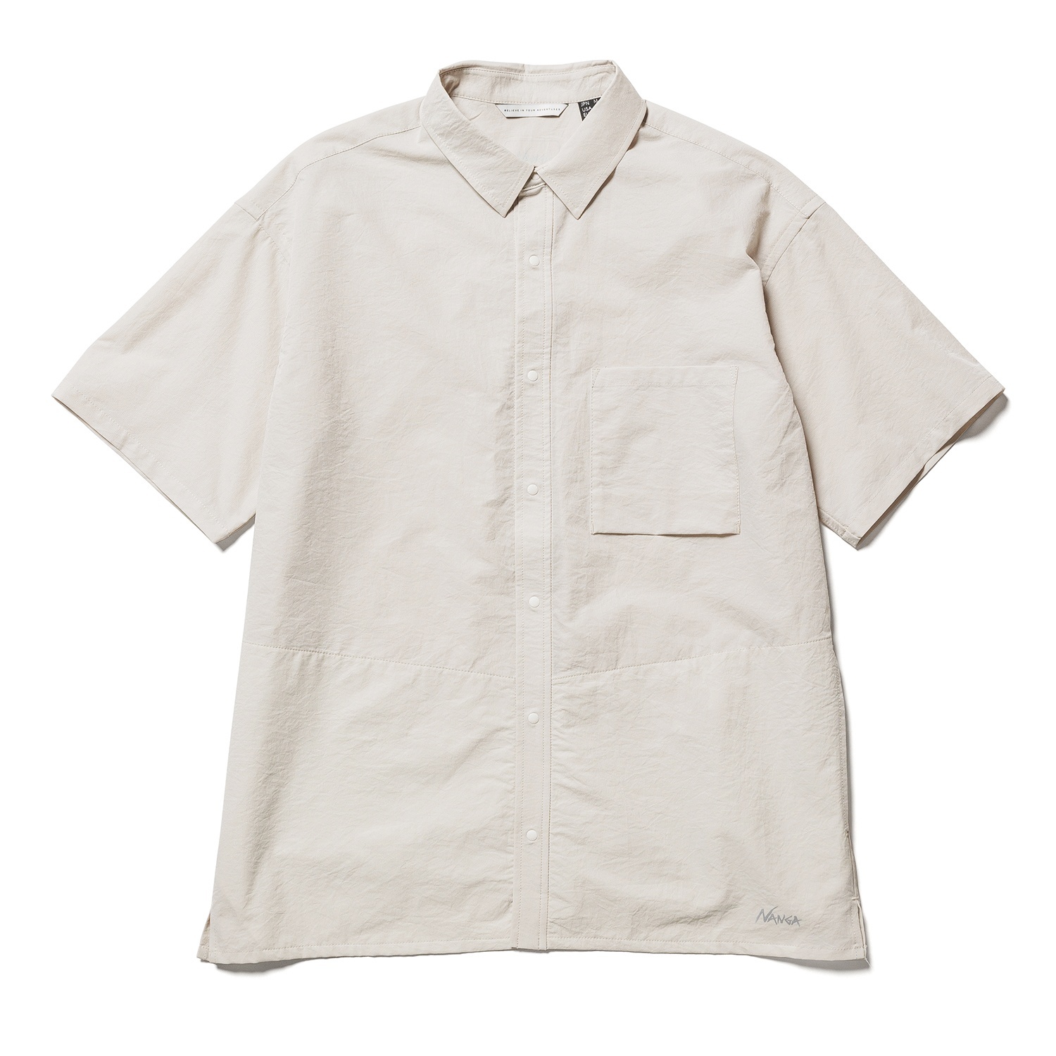 画像1: NANGA/DOT Air COMFY SS SHIRTS  S.BEIGE