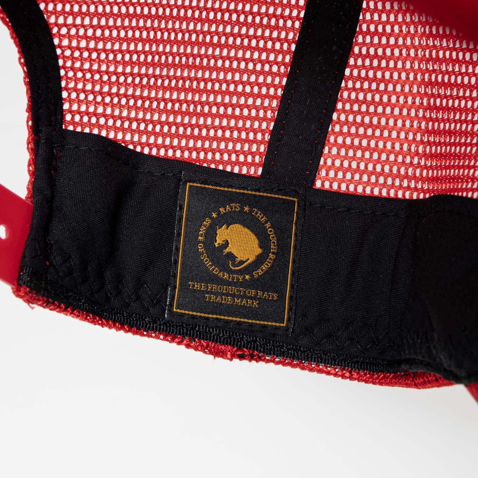 画像4: RATS/MESH CAP WAY OF LIFE  RED