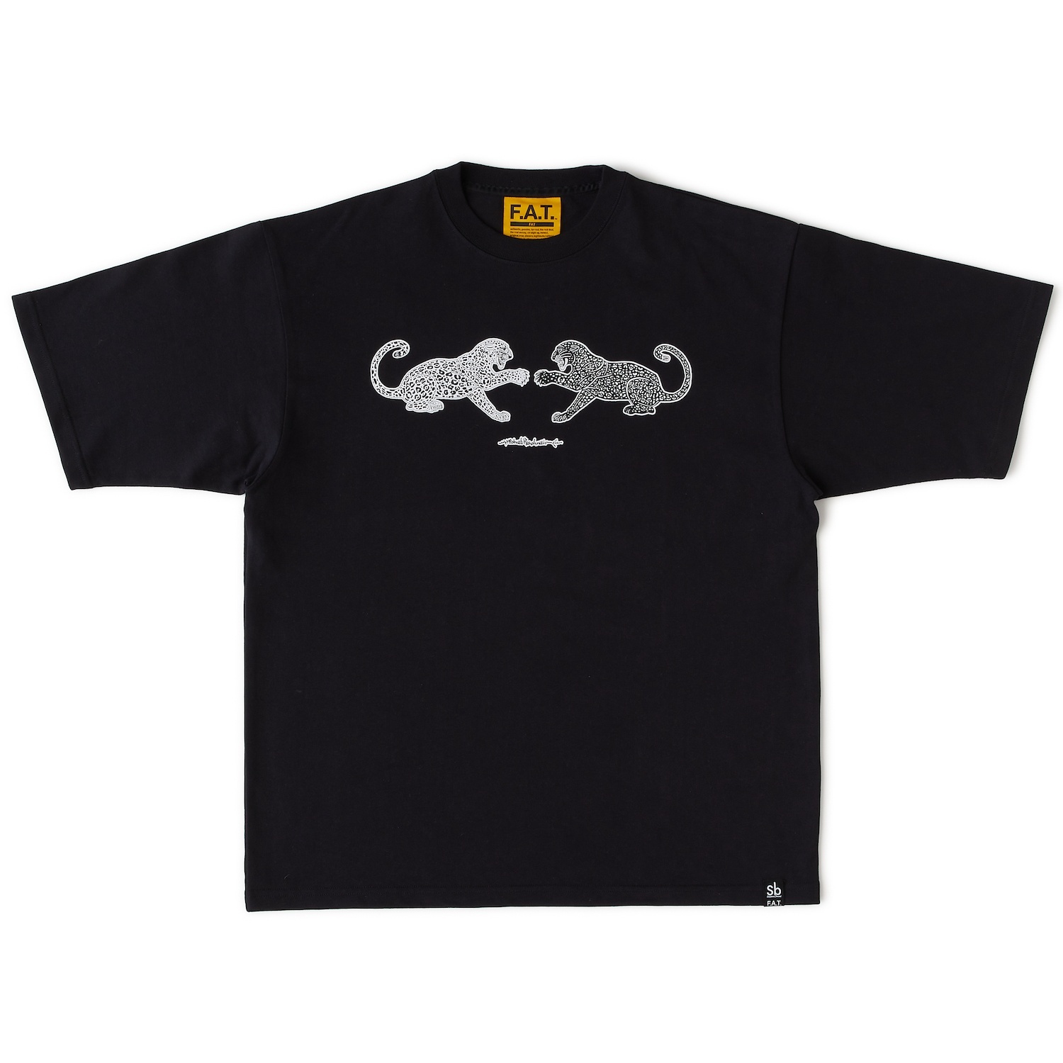 画像1: FAT/H.R. LEOPARD  BLACK