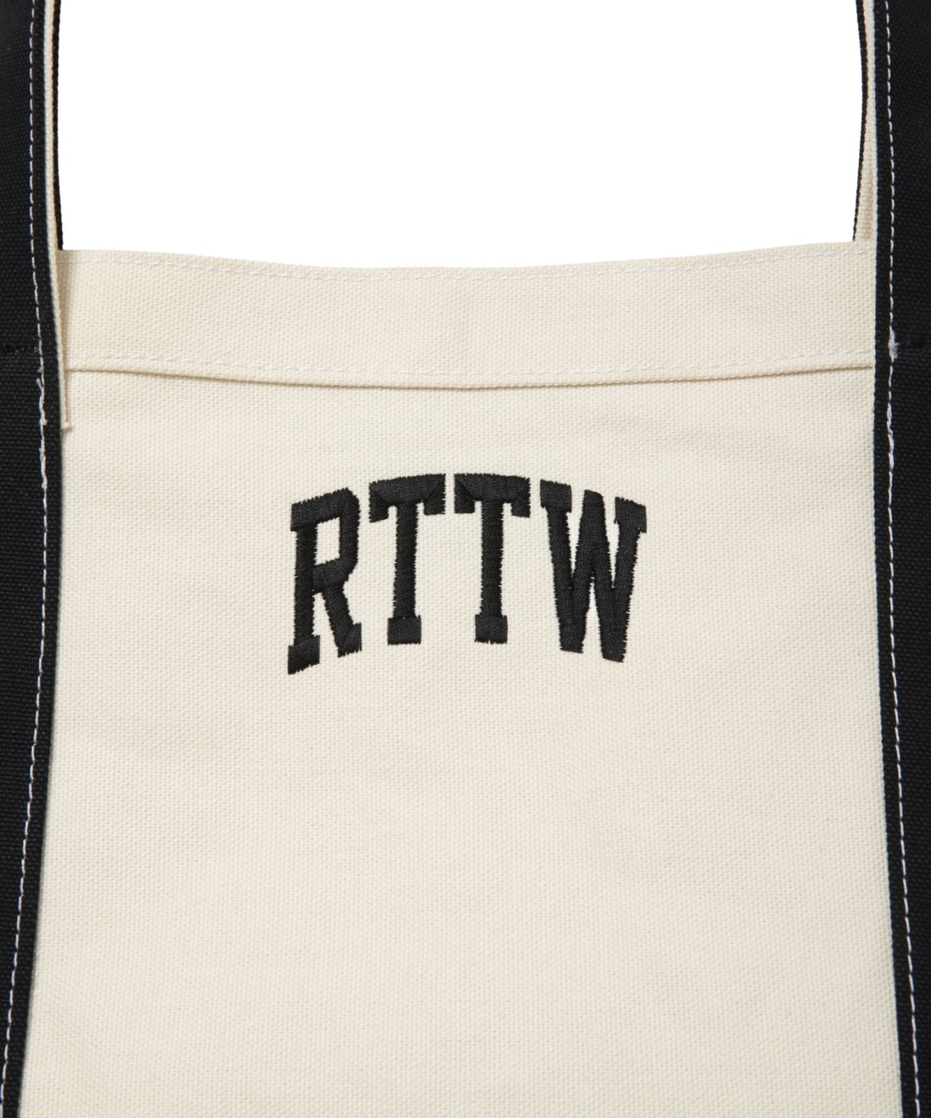 画像2: ROTTWEILER/RTTW TOTE BAG  WHITExBLACK