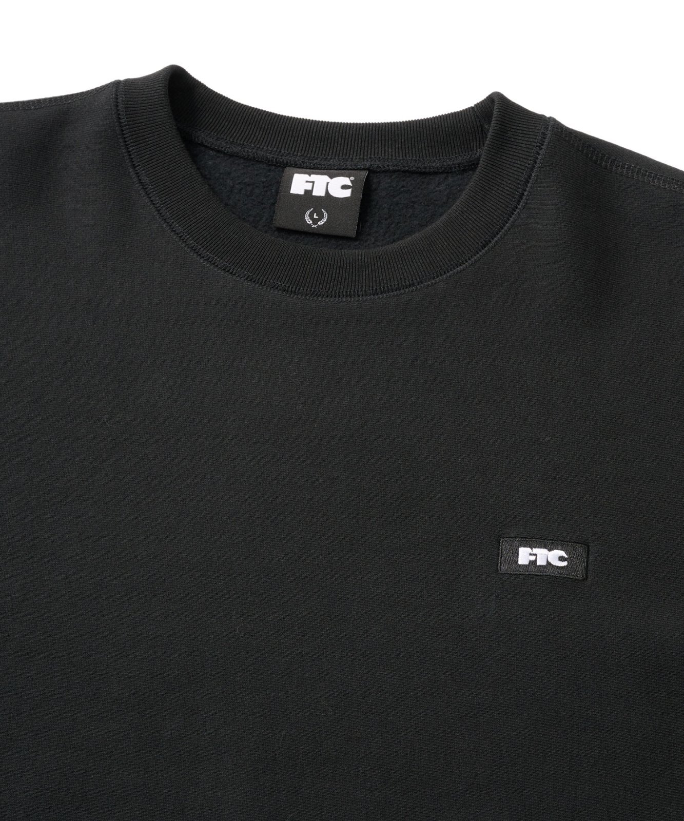 画像2: FTC/SMALL BOX LOGO CREW NECK  BLACK