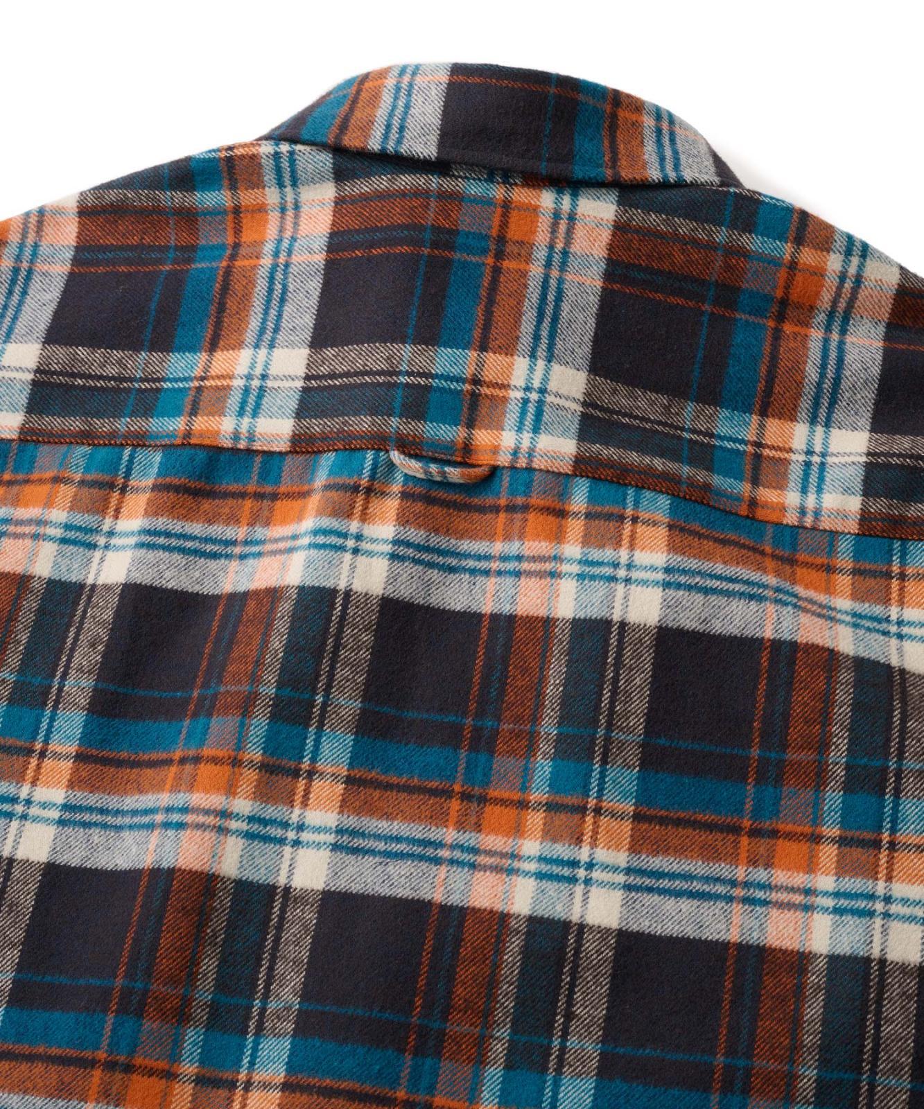 画像5: FTC/HEAVY PLAID NELL SHIRT  ORANGE