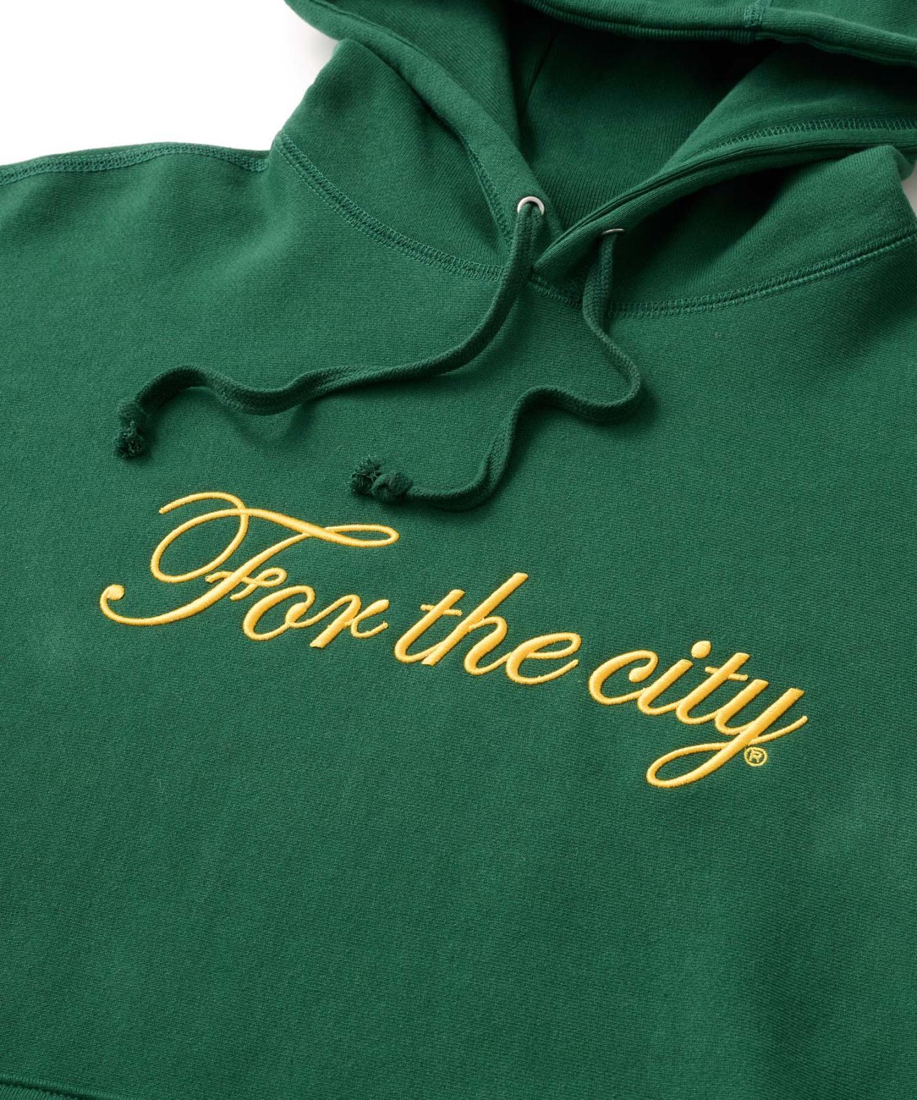 画像2: FTC/SCRIPT LOGO PULLOVER HOODY  GREEN