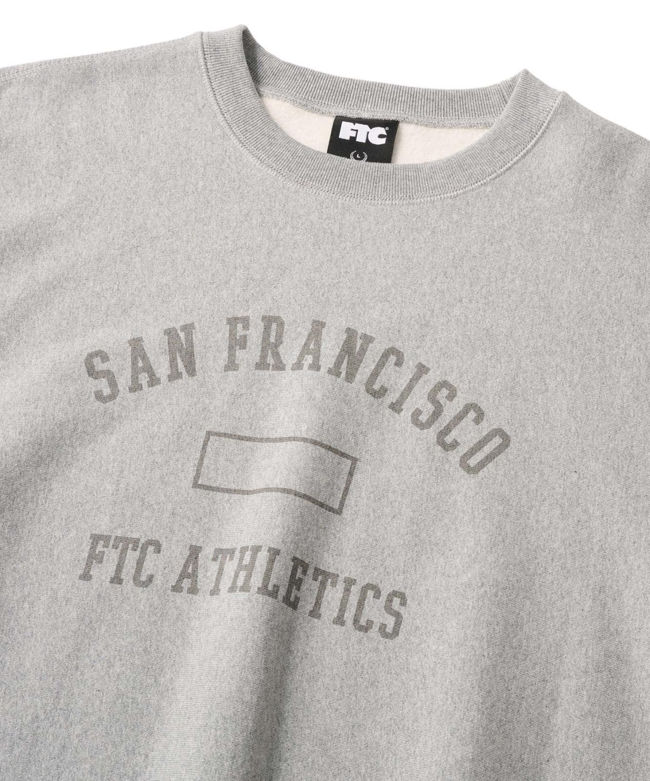 画像2: FTC/SF ATHCETICS CREW NECK  GRAY