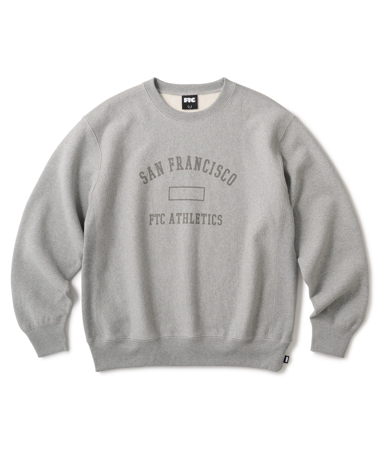 画像1: FTC/SF ATHCETICS CREW NECK  GRAY