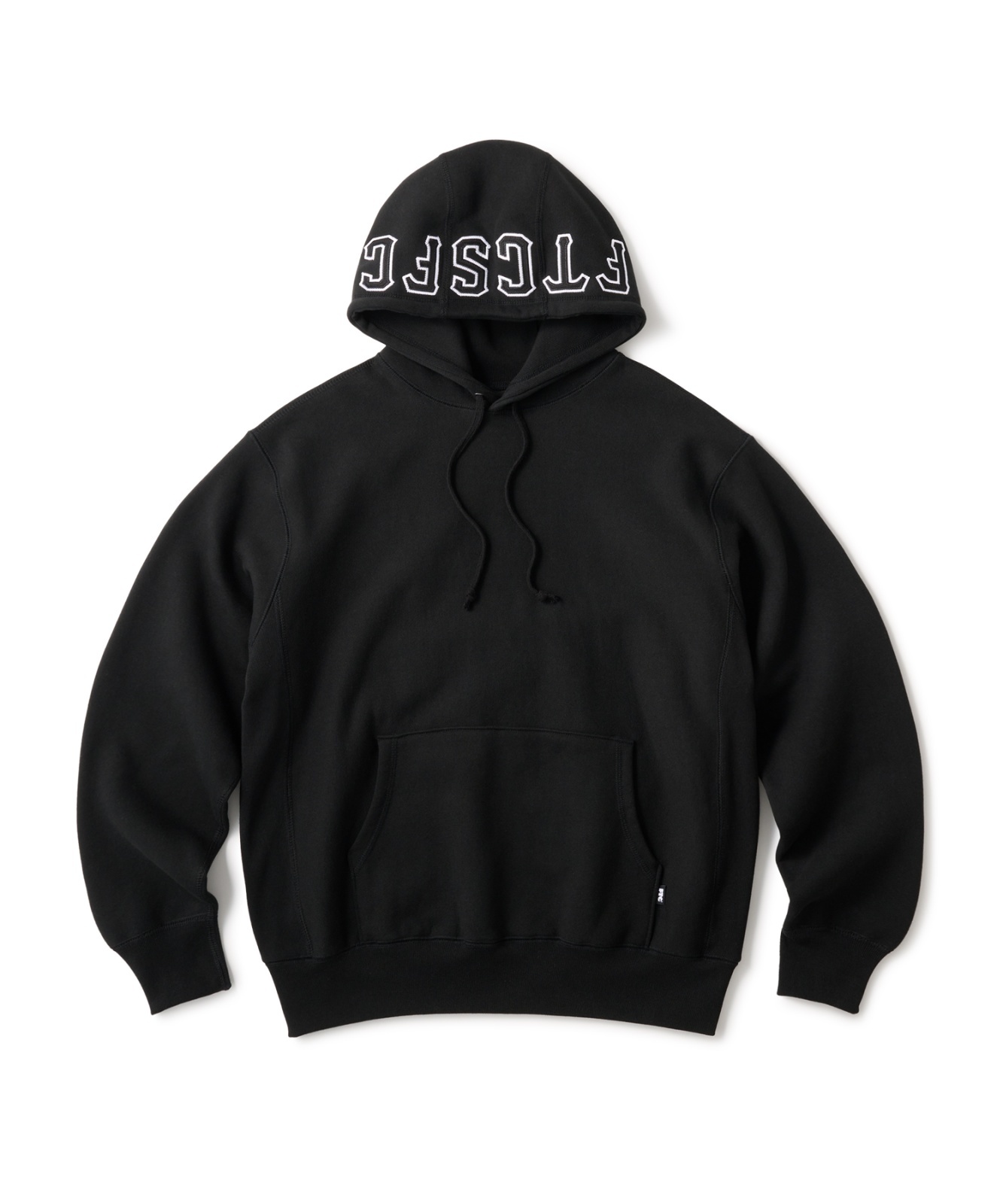 画像1: FTC/CITIES PULLOVER HOODY  BLACK